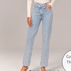 90’s Straight Criss Cross Jeans